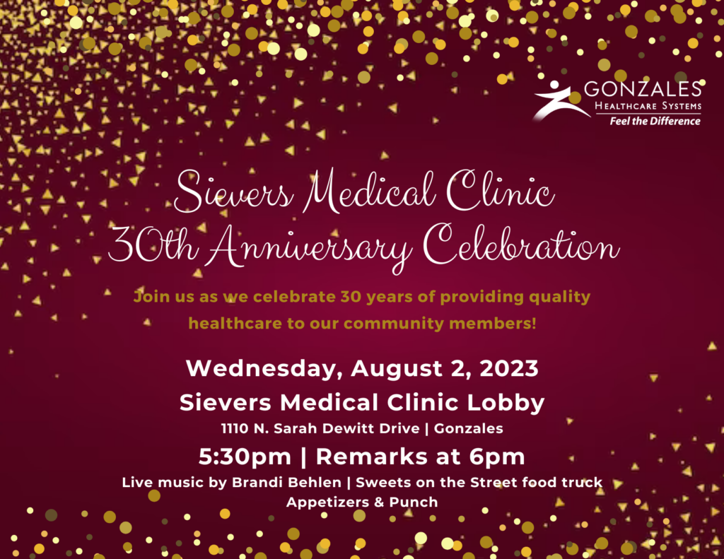 Sievers Medical Clinic 30th Anniversary